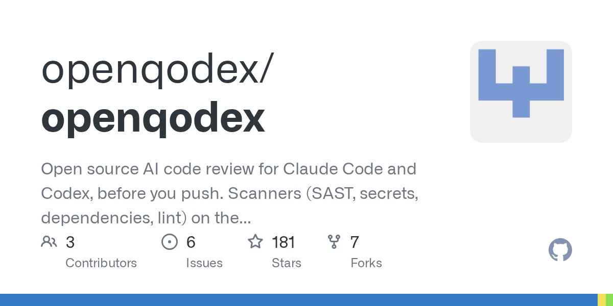 OpenQodex 网站预览