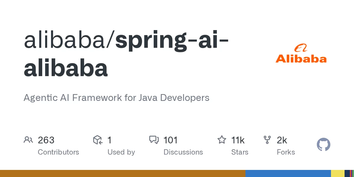 Spring AI Alibaba 网站预览