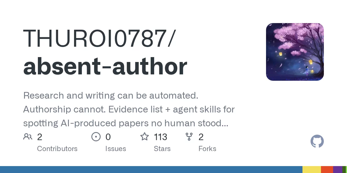 absent-author 网站预览