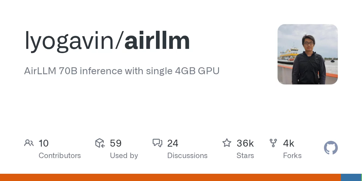 AirLLM 网站预览