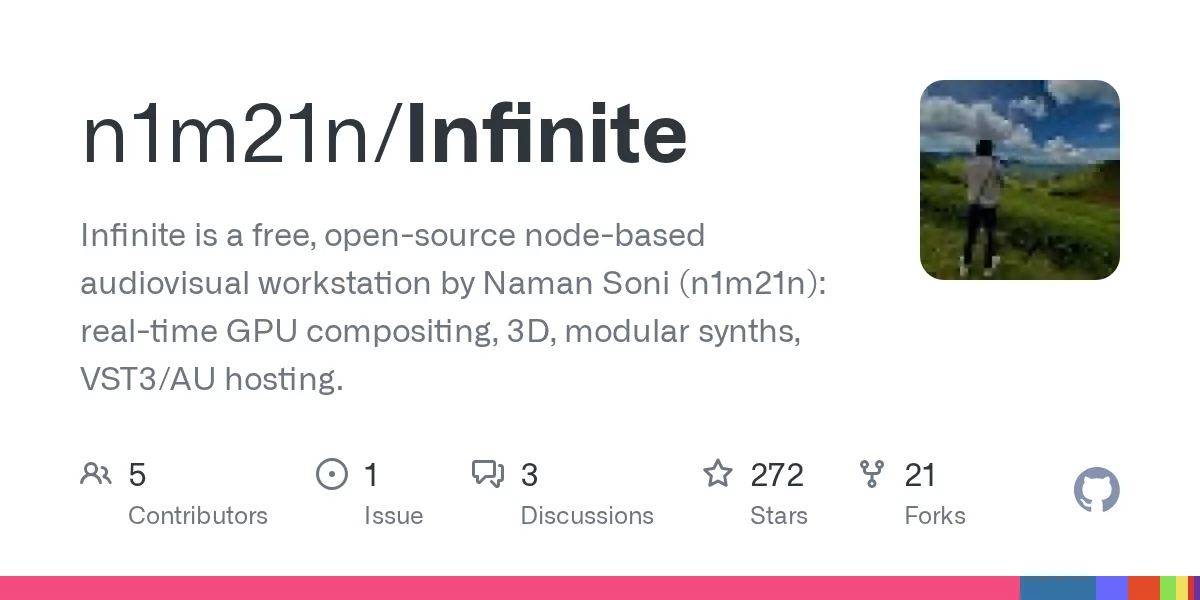 Infinite 网站预览