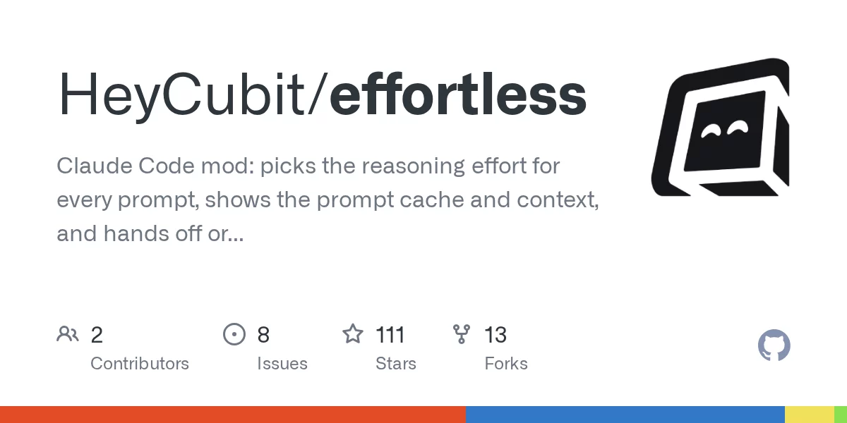 Effortless 网站预览