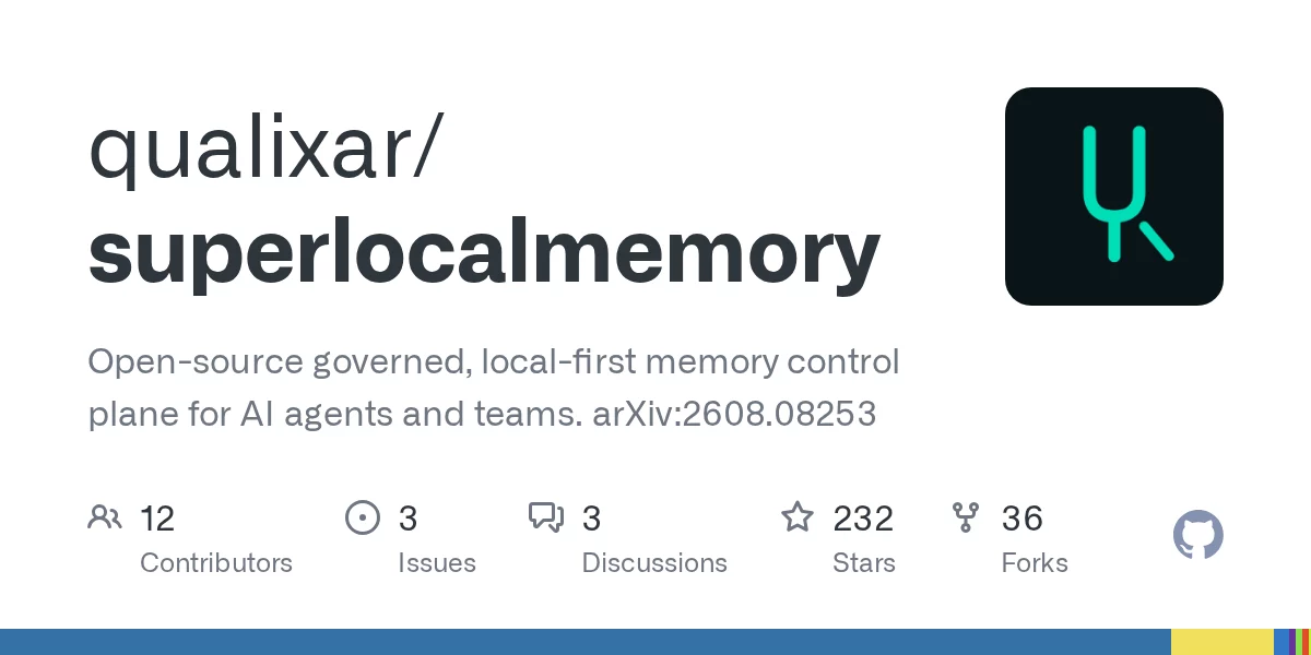 SuperLocalMemory 网站预览