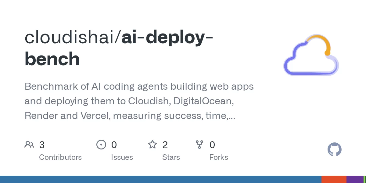 AI Deploy Bench 网站预览