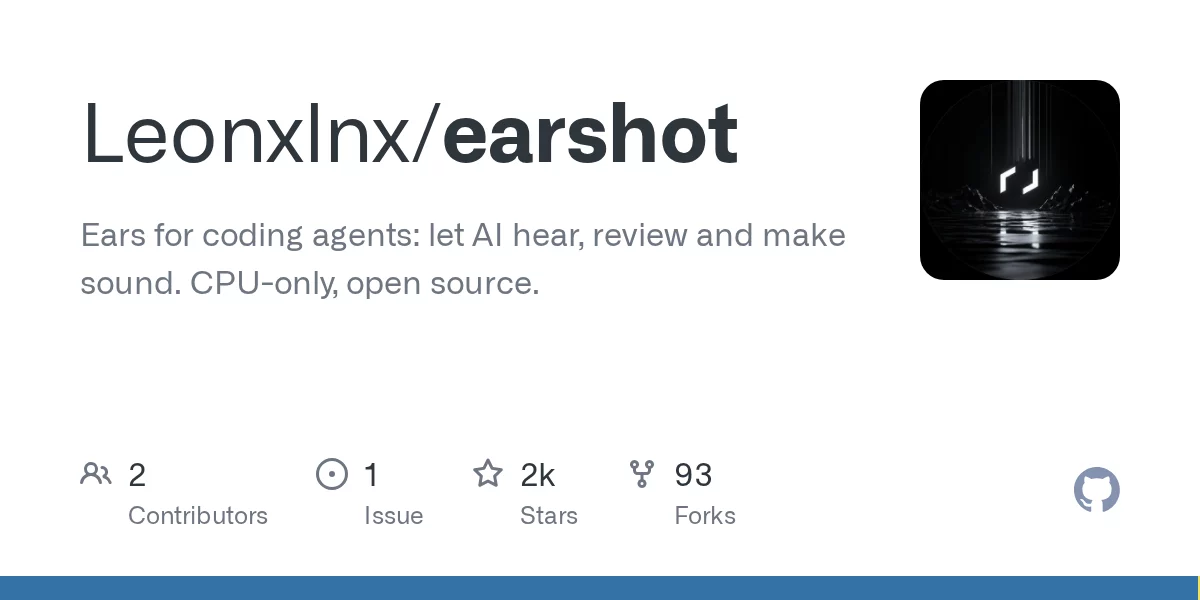 earshot：Agent 的耳朵 网站预览