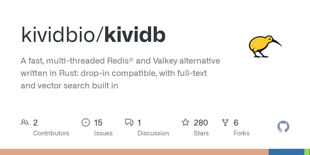 KiviDB 网站预览