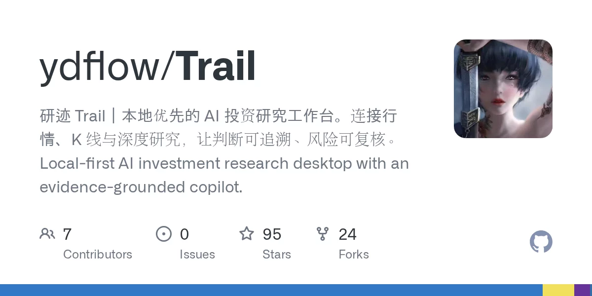 Trail 研迹 网站预览
