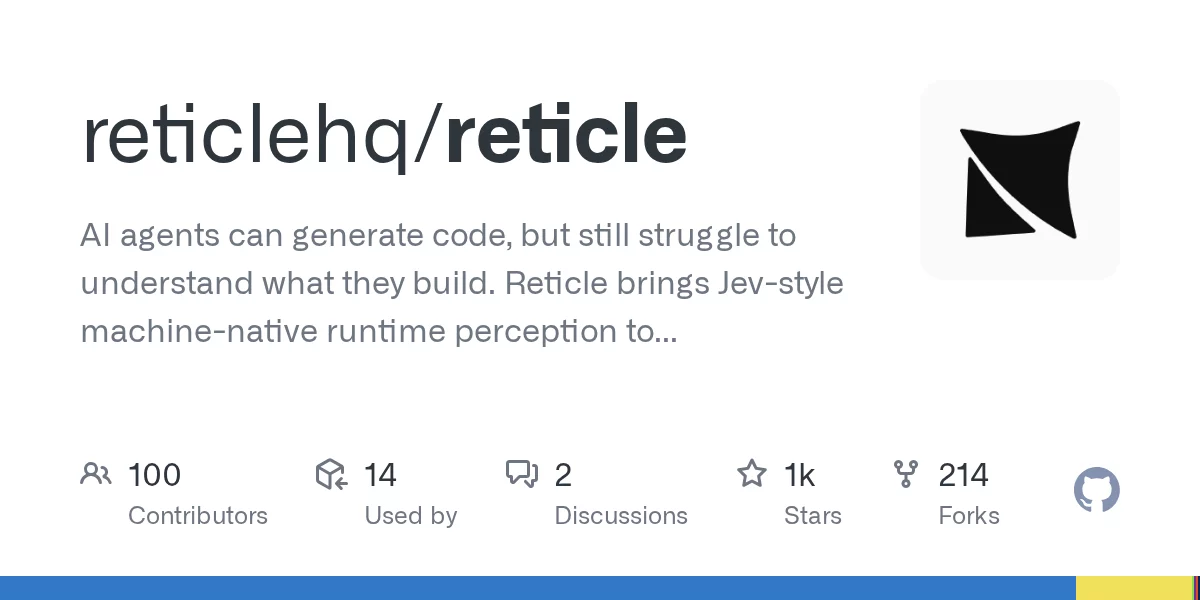 Reticle 网站预览