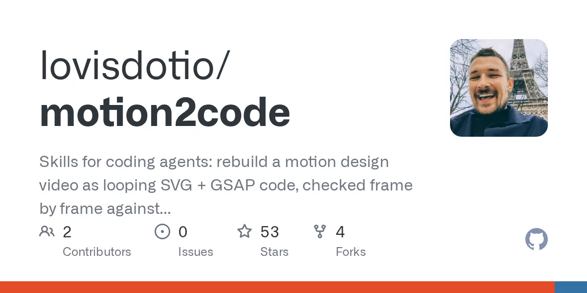 Motion2Code 网站预览
