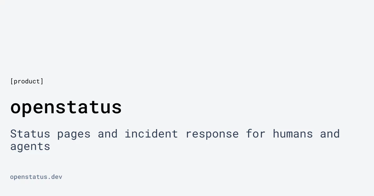 Openstatus