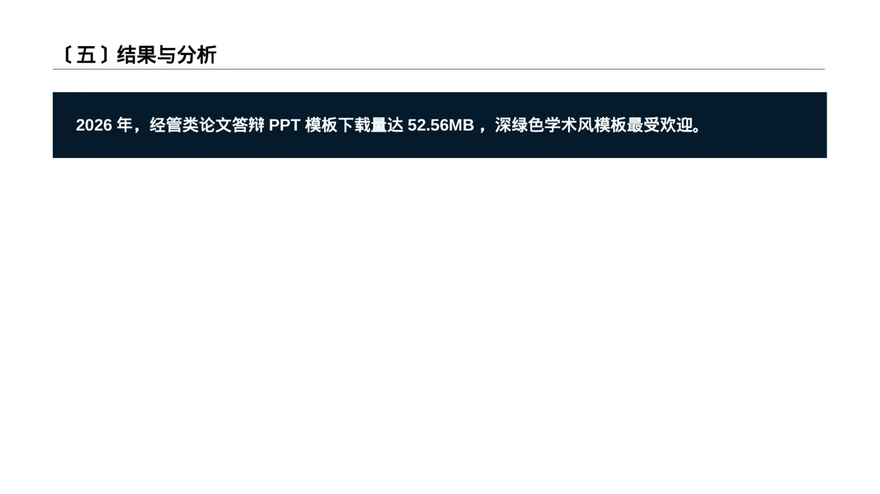 经管类论文答辩专用PPT模板 第6页预览