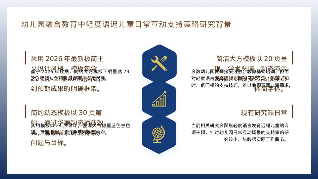 理工科毕业设计答辩PPT模板 第4页预览
