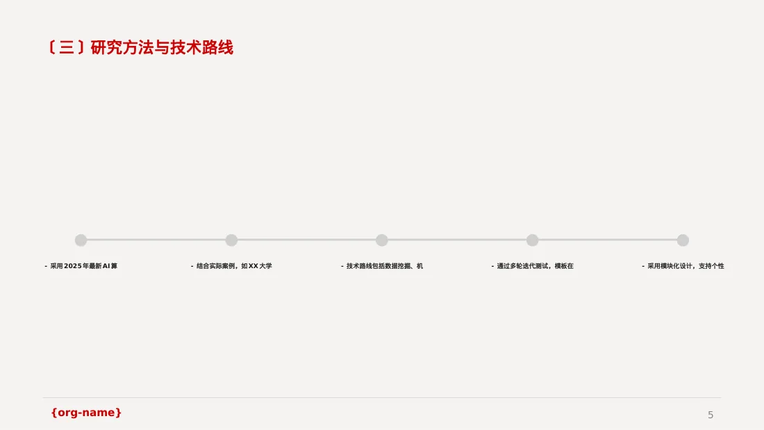专科实践毕业设计模板 PPT 第5页预览