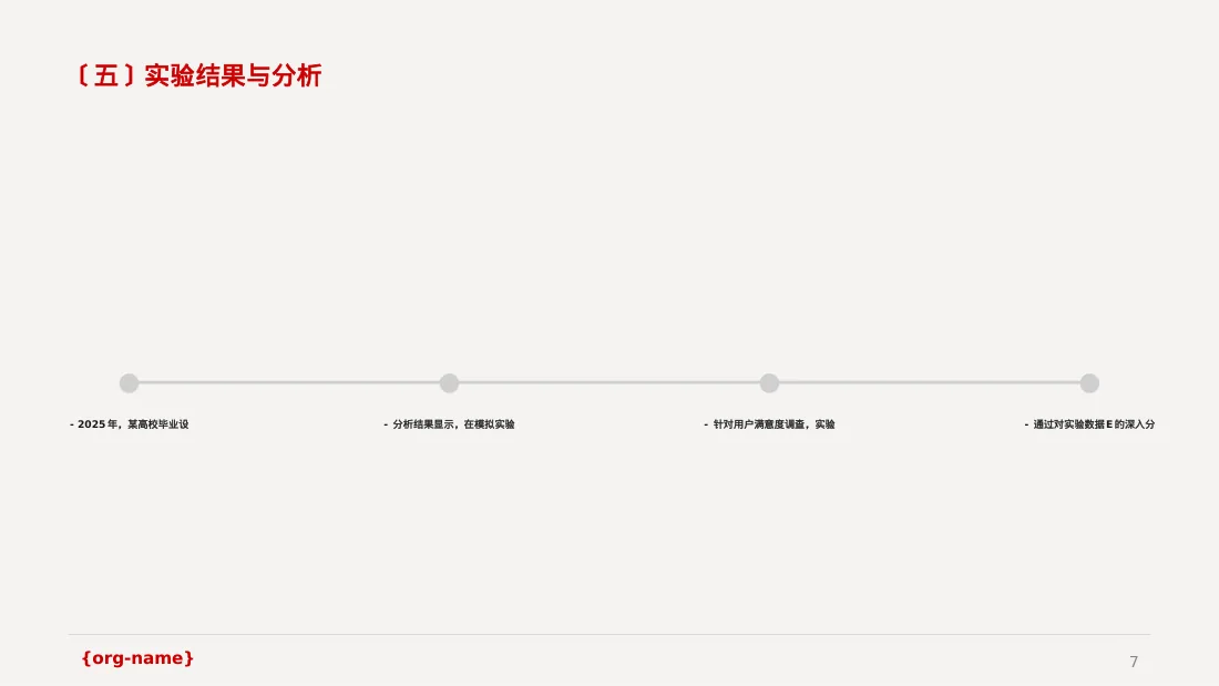 专科实践毕业设计模板 PPT 第7页预览
