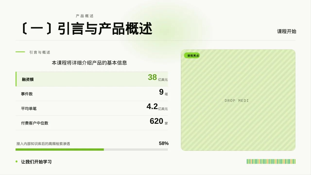 产品使用操作教学课件PPT模板（深蓝学术风） 第5页预览