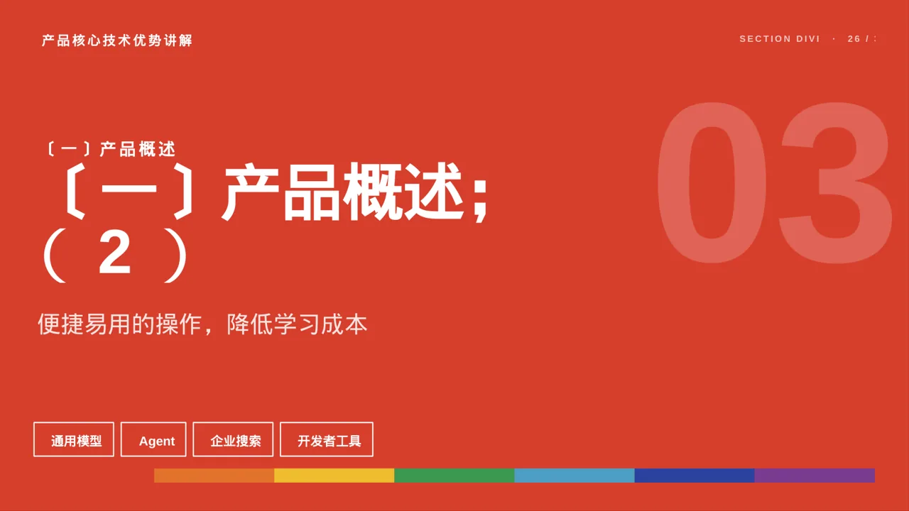 产品核心技术优势讲解 PPT模板 第5页预览