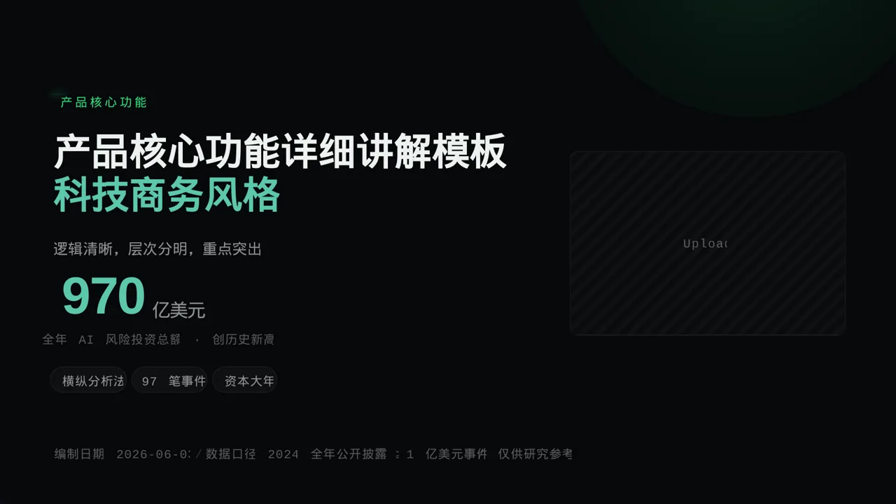 产品核心功能详细讲解模板 PPT