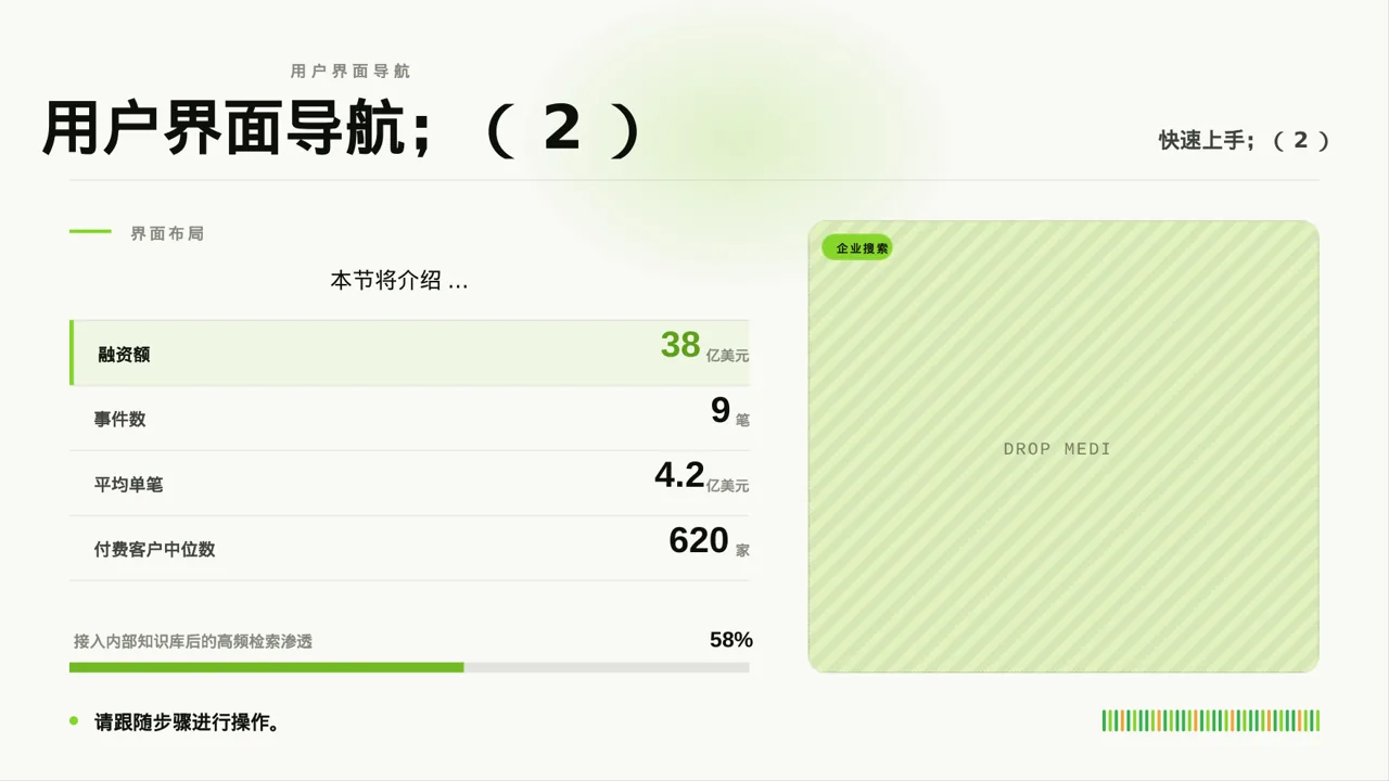 现代编辑风产品使用操作教学课件PPT模板 第5页预览