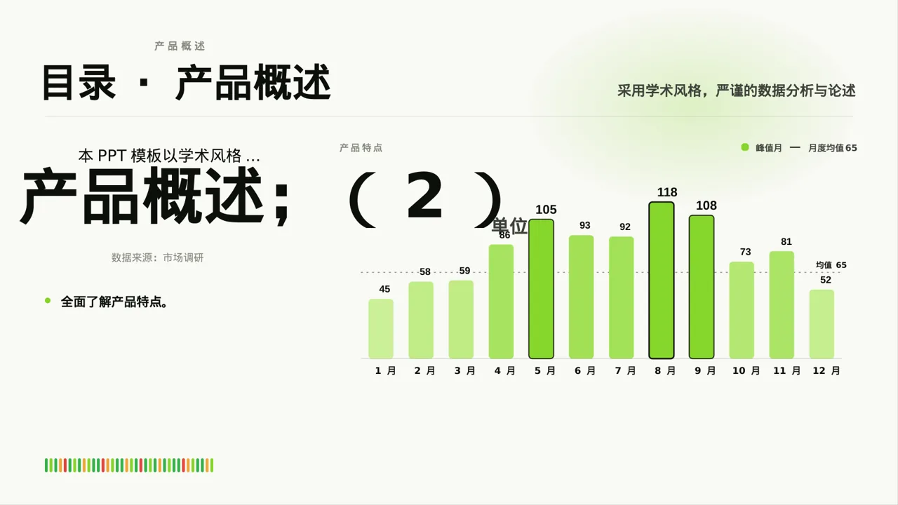 硬件产品参数讲解 PPT模板（深蓝学术风） 第3页预览