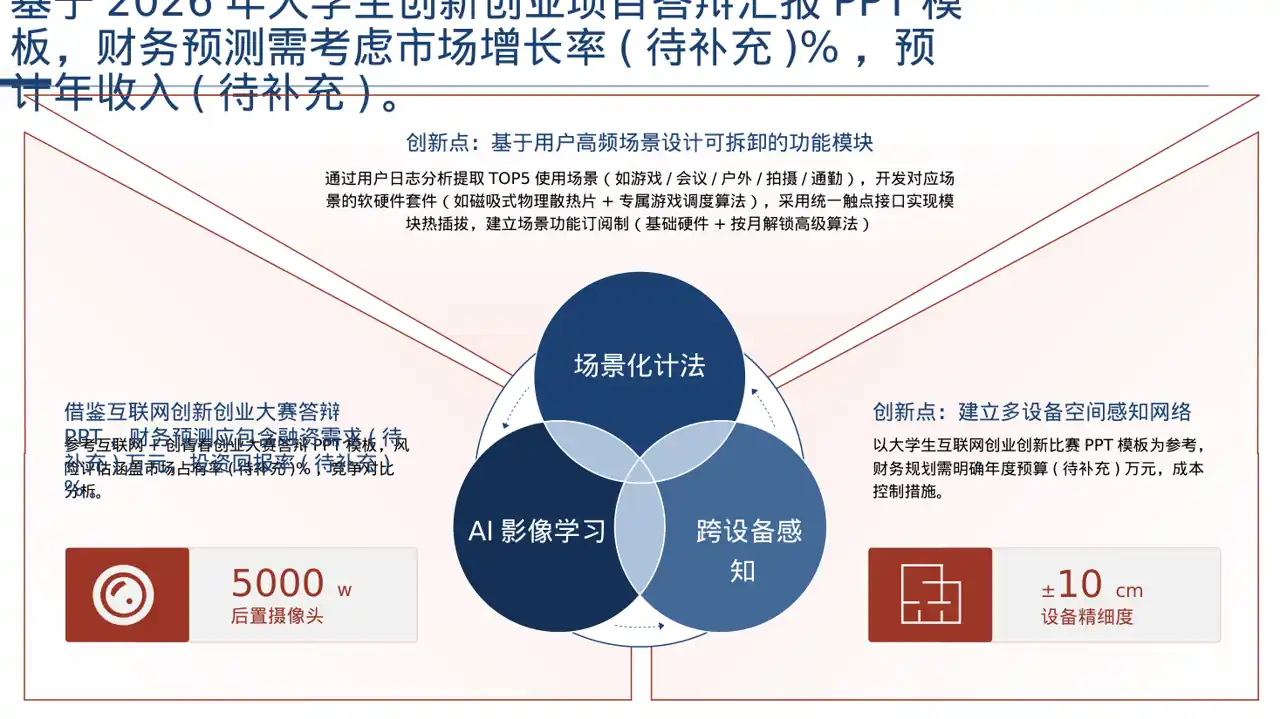 互联网+创新创业大赛PPT模板 第8页预览