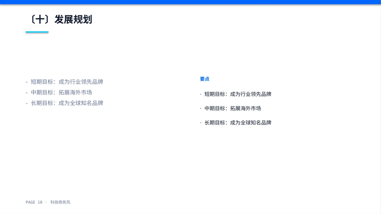 互联网+创新创业大赛模板 PPT 第10页预览