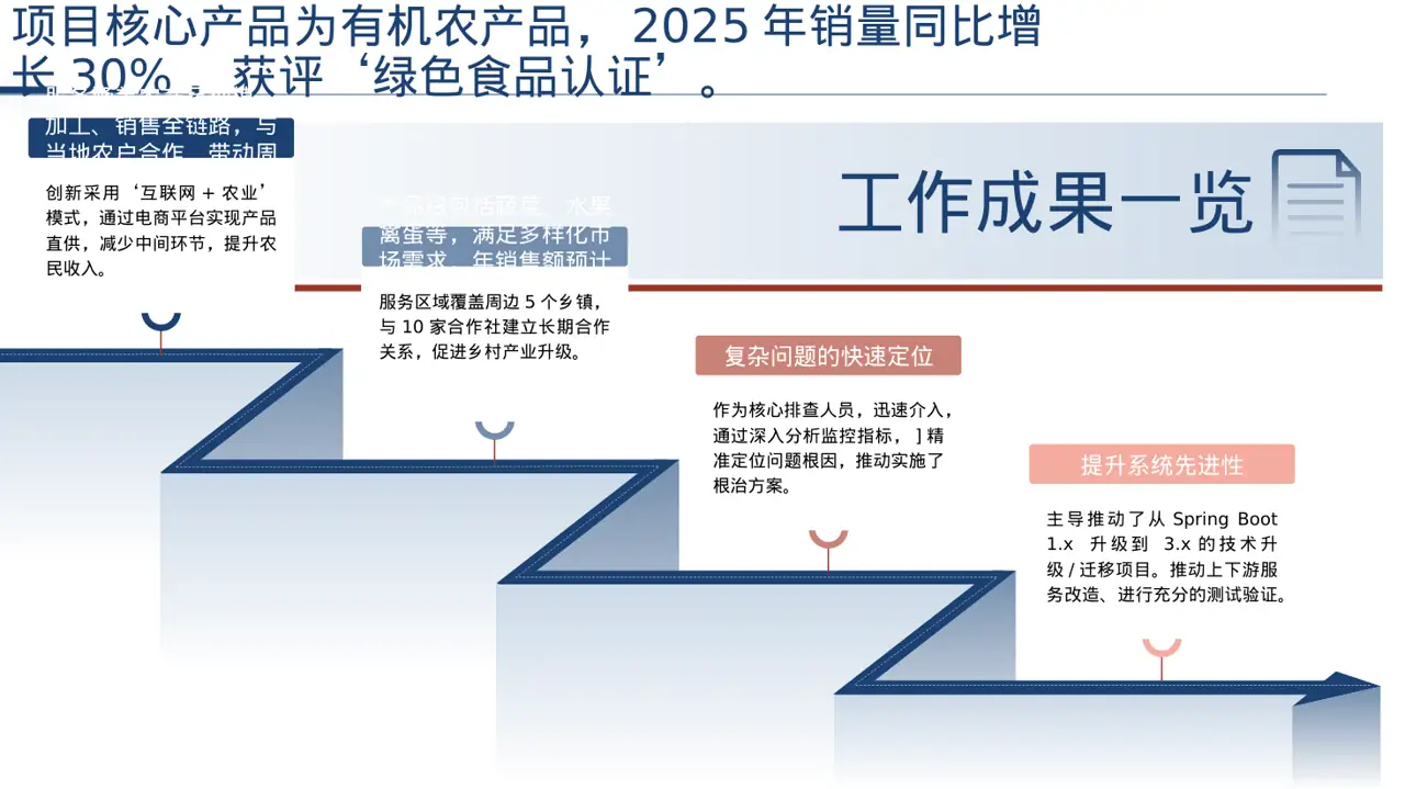 乡村创业项目参赛汇报PPT模板 第3页预览