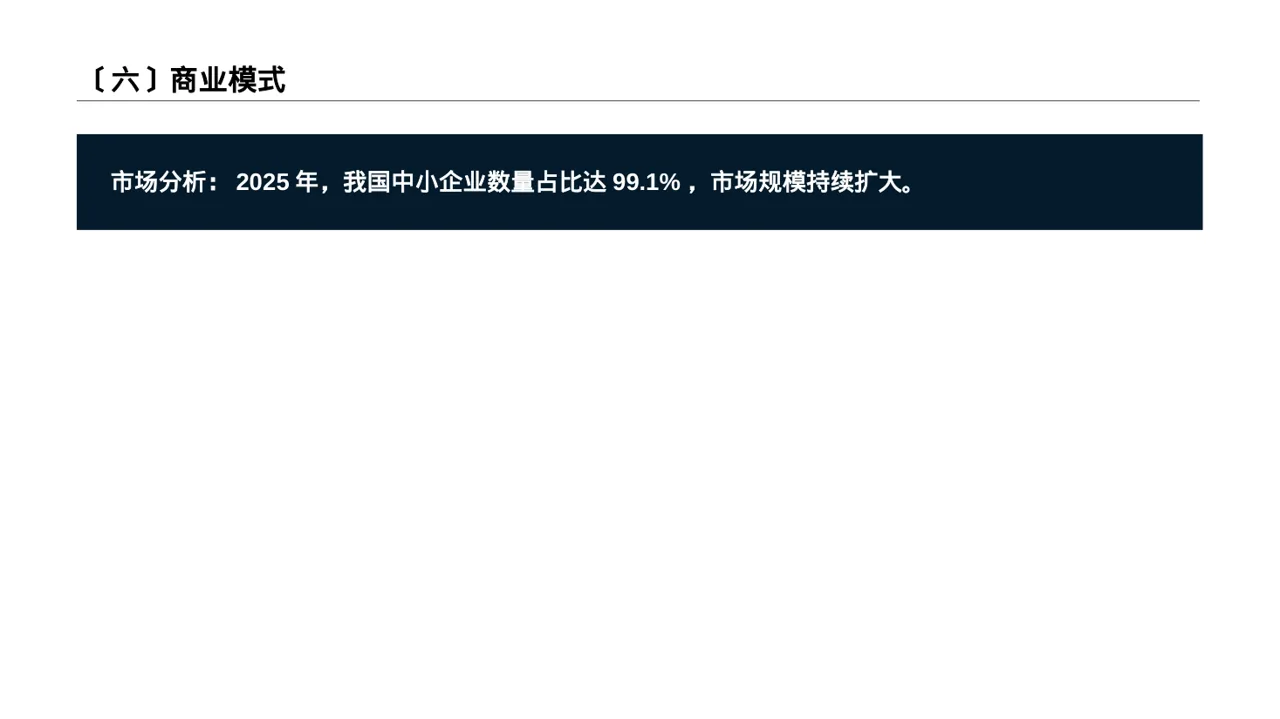 中小企业创业比赛展示 PPT模板 第7页预览