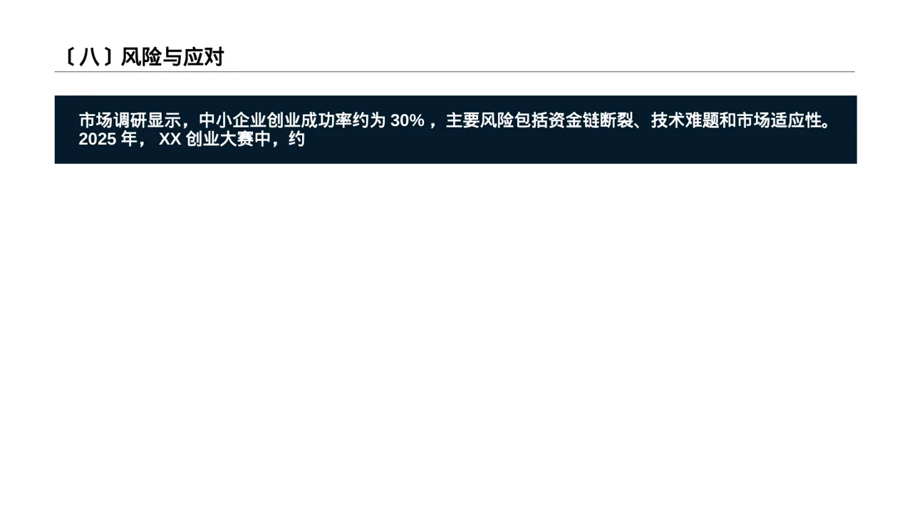中小企业创业比赛展示 PPT模板 第9页预览