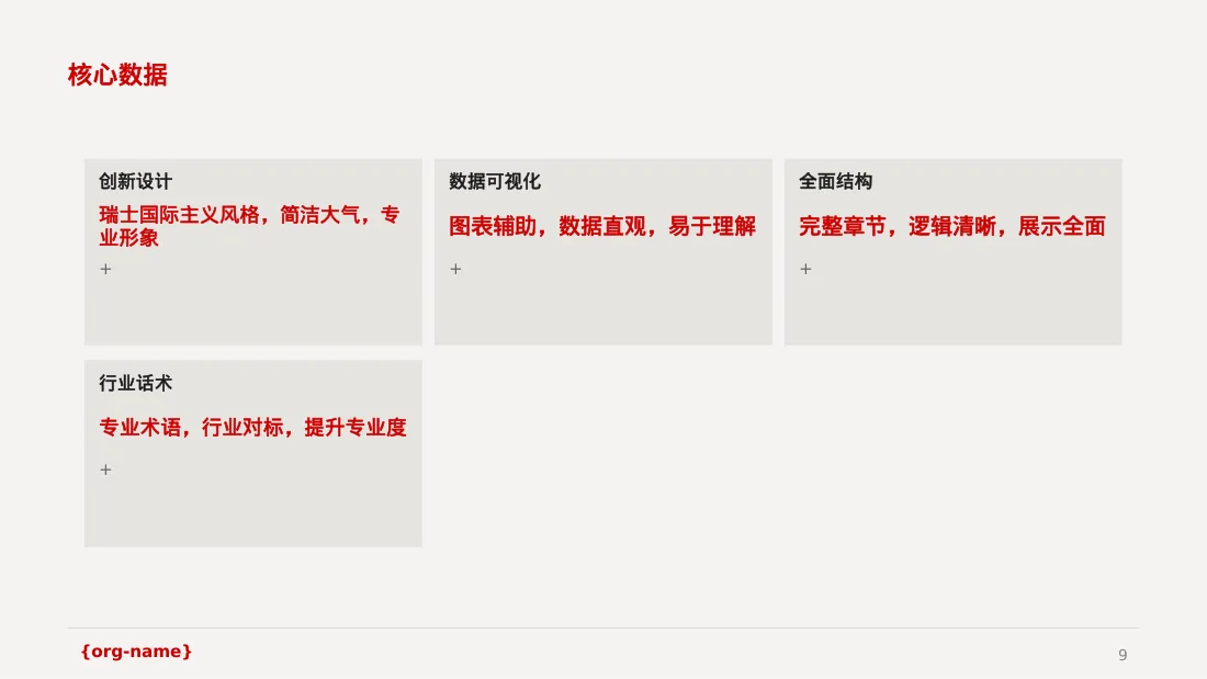 中小企业创业比赛展示PPT模板 第9页预览