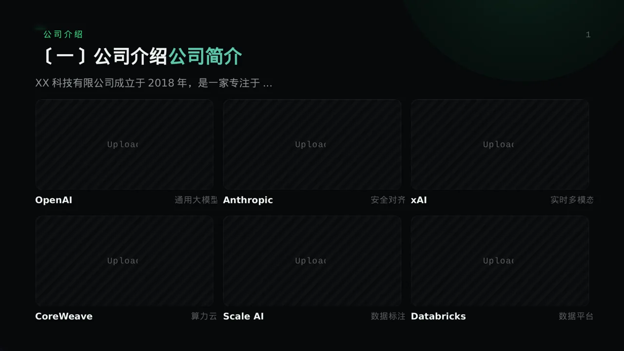 初创企业融资商业计划书 PPT模板 第5页预览
