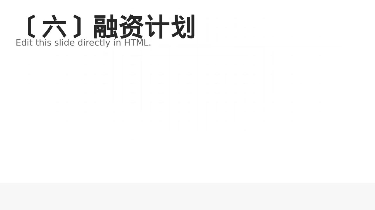 天使投资项目介绍模板 PPT 第7页预览