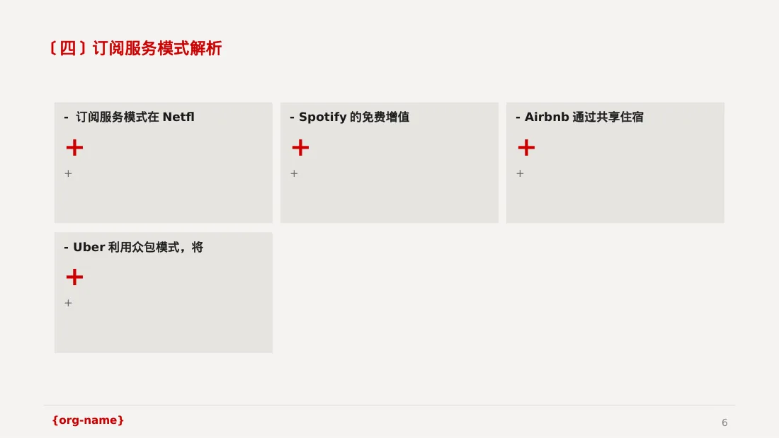 项目盈利模式专项讲解 PPT模板 第6页预览