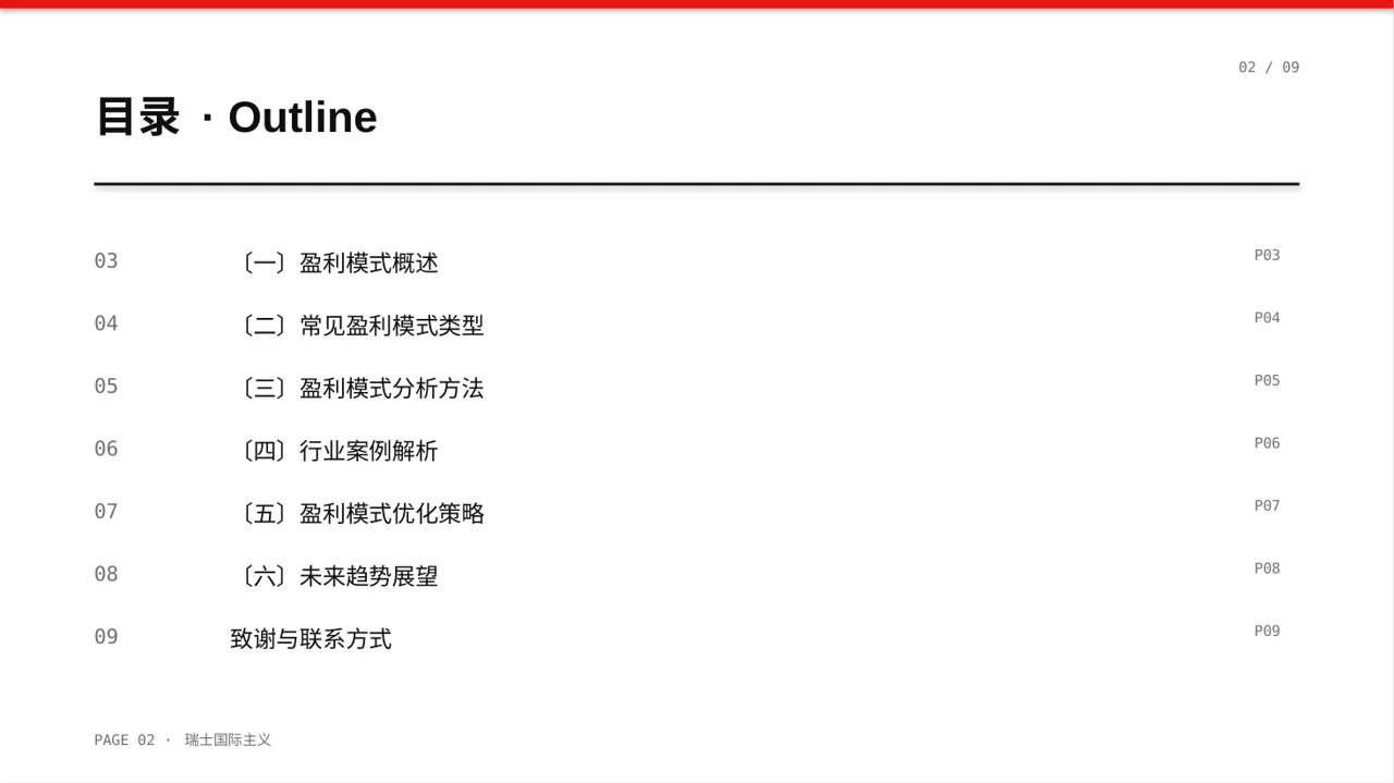 项目盈利模式专项讲解 PPT模板 第2页预览