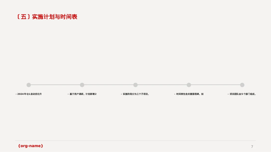 老产品优化升级汇报PPT模板 第7页预览