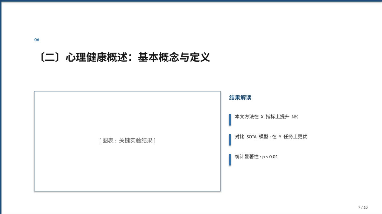 心理健康科普宣讲PPT模板 第7页预览