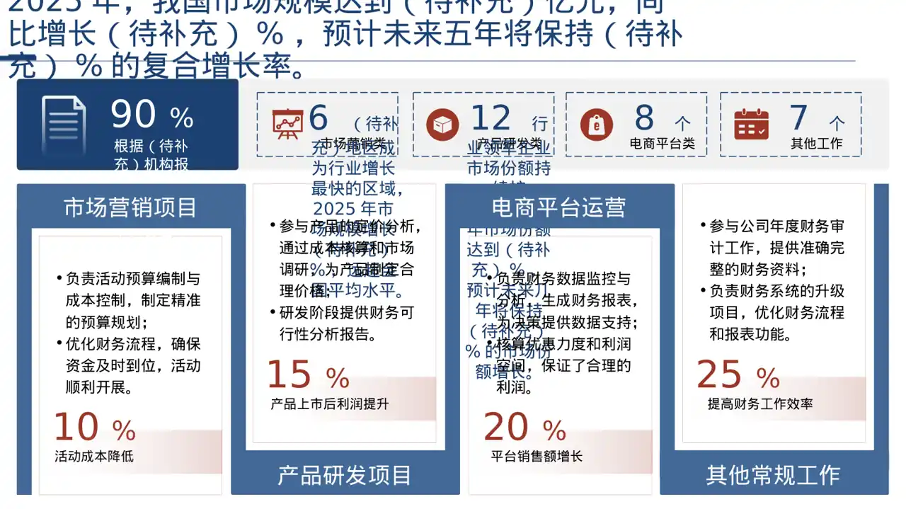 行业上下游供需分析PPT模板 第4页预览