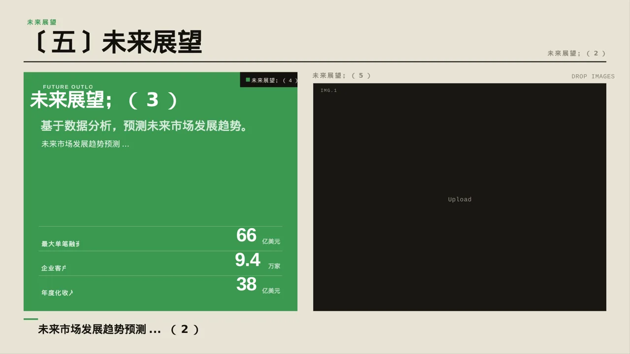 行业上下游供需分析 PPT模板 第9页预览