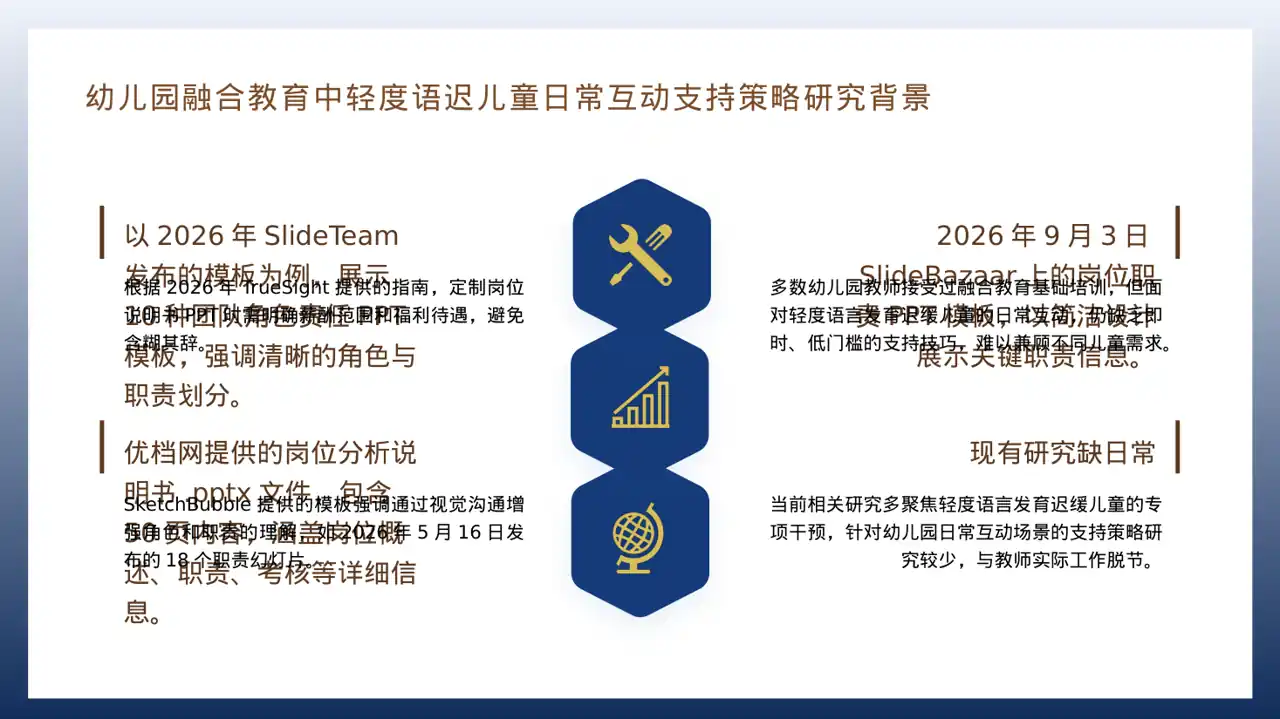 各岗位职责说明书PPT模板(深蓝学术风)-2 第4页预览