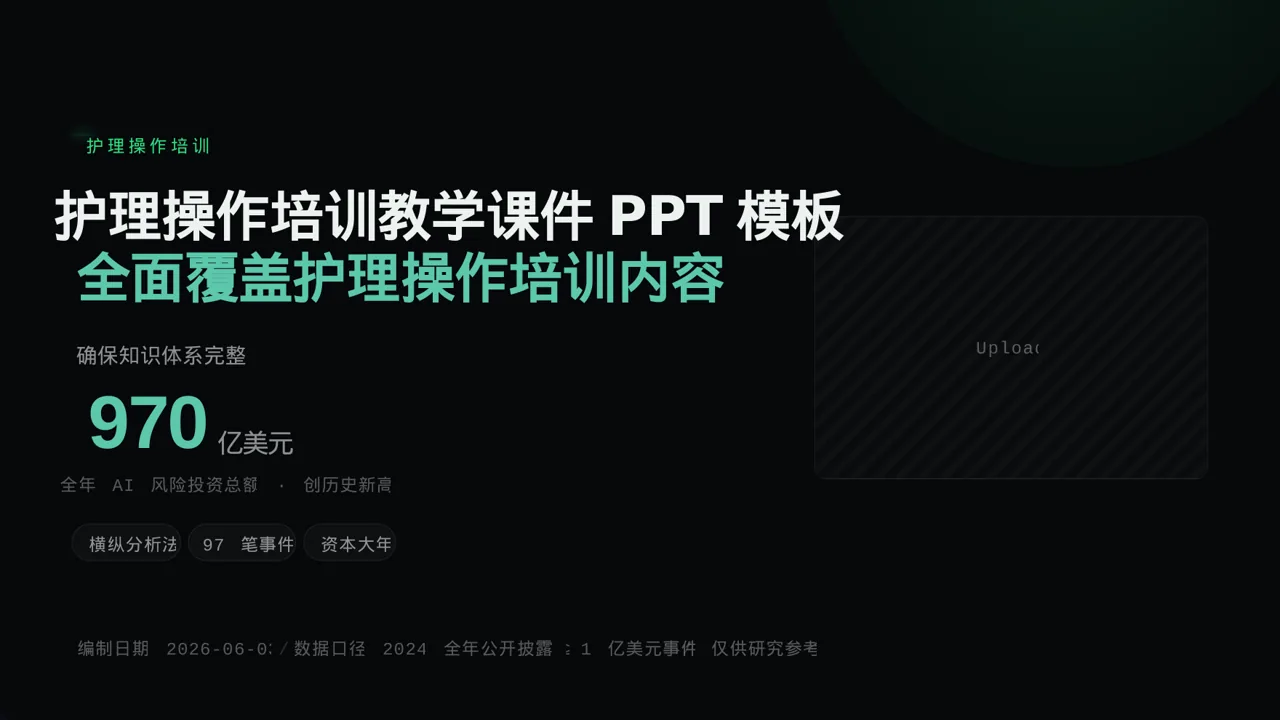 护理操作培训教学课件PPT模板