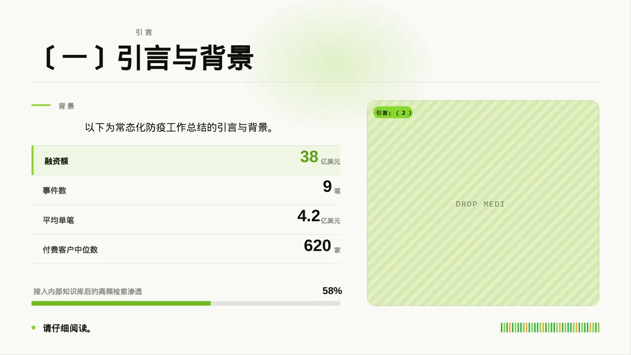 常态化防疫工作总结PPT模板 第5页预览
