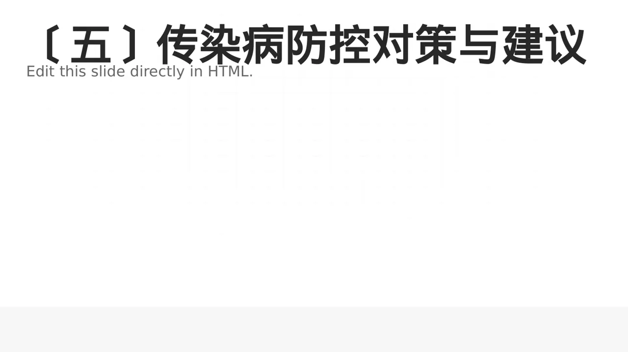 传染病防控管理工作报告PPT模板 第6页预览