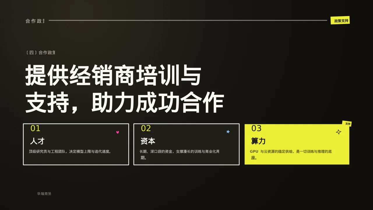 经销商产品招商宣讲文稿PPT模板 第8页预览
