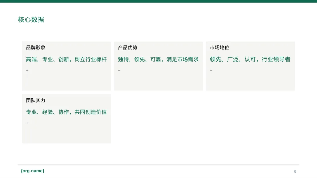 经销商大会企业宣讲文稿PPT模板 第9页预览