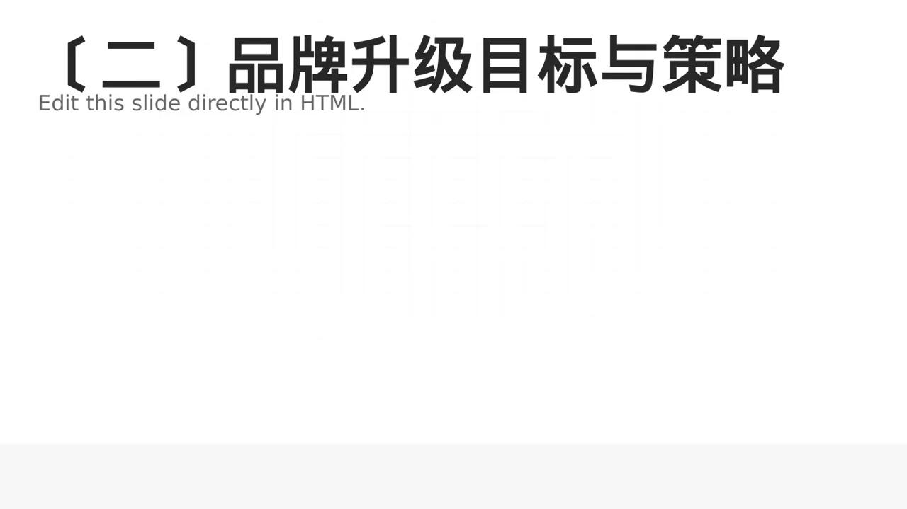 企业品牌升级改版汇报PPT模板（新中式）-3 第3页预览