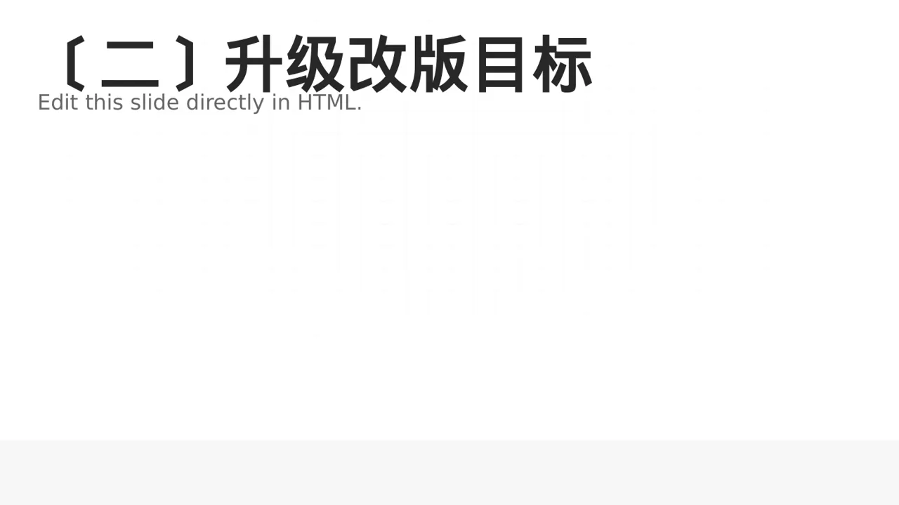 企业品牌升级改版汇报PPT模板（红黑杂志风） 第3页预览