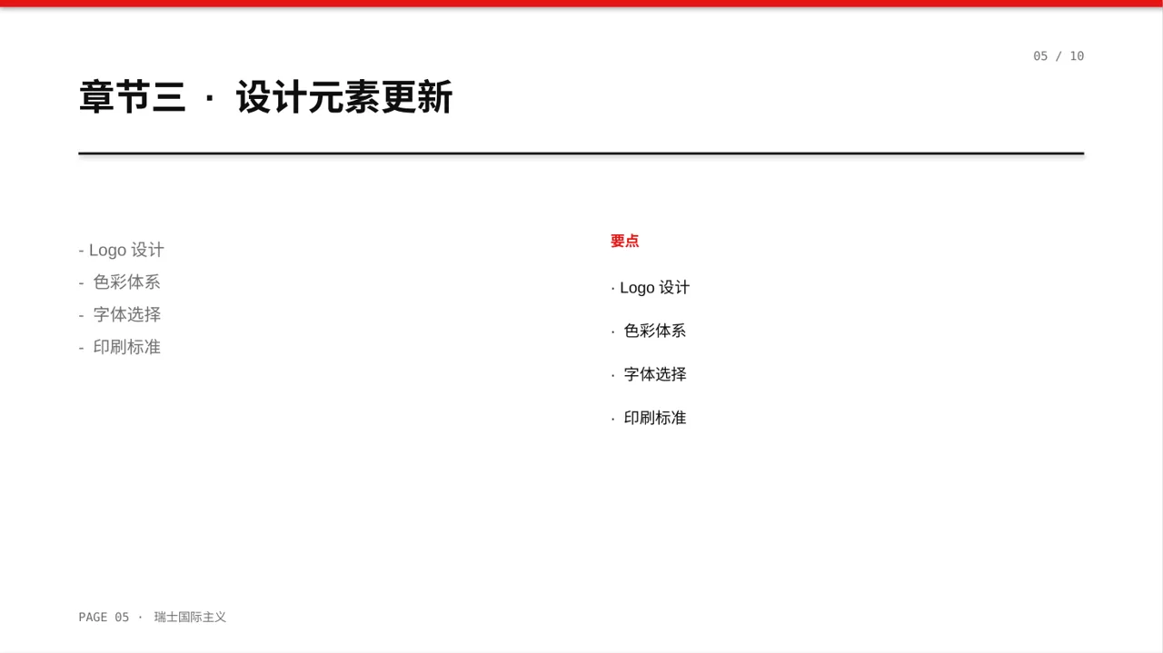 企业品牌升级改版汇报PPT模板 第5页预览