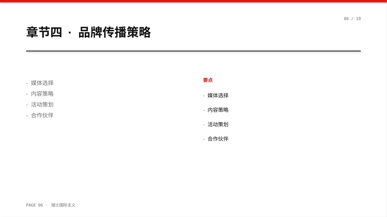 企业品牌升级改版汇报PPT模板 第6页预览