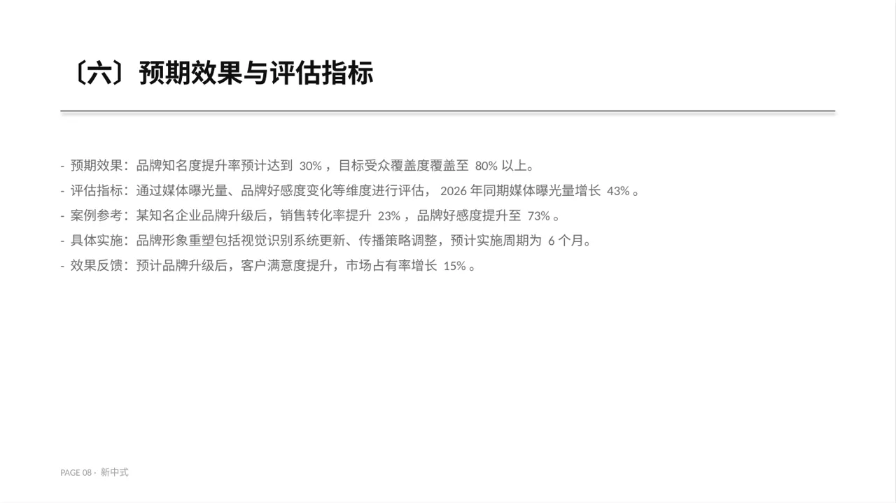 企业品牌升级改版汇报PPT模板（新中式）-3-2 第8页预览