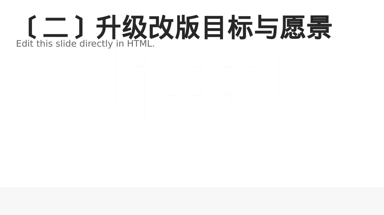 企业品牌升级改版汇报PPT模板 第3页预览