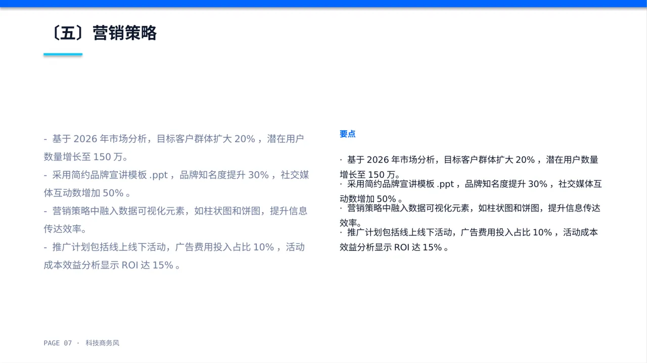 新品牌上线宣讲方案PPT模板 第7页预览